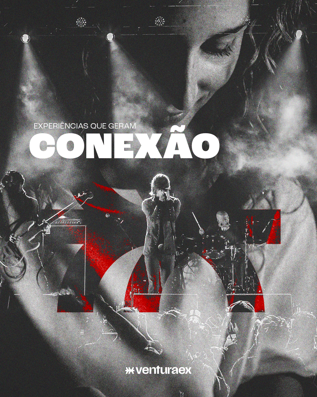 Poster VenturaEx com show e conexao